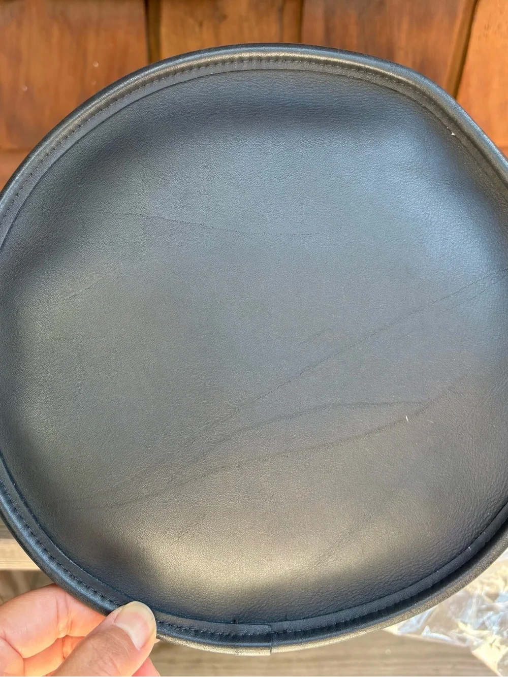 Like New Navy Vintage Coach Duffle Feed Sac Weekender Carryall 9085 Skinny Case